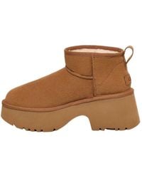 UGG - (Wmns) Classic Ultra Mini New Heights 'Chestnut' - Lyst