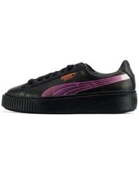 PUMA - (Wmns) Basket Platform - Lyst
