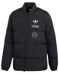 adidas - Originals Graphic Jkt Contrasting Colors Windproof Stay Warm Sports Down Jacket - Lyst