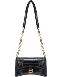 Balenciaga - (Wmns) Downtown Xs Shoulder Bag Crocodile Embossed - Lyst