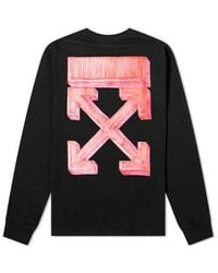 Off-White c/o Virgil Abloh - Fw20 Arrows Sketch Logo Long Sleeve - Lyst