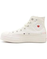 Converse - (Wmns) Chuck Taylor All Star Lift Platform Y2K Heart High Top Fever Dream' - Lyst