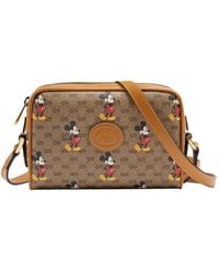Gucci - (Wmns) X Disney Mickey Prints Single Shoulder Bag - Lyst
