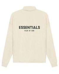 Fear Of God - Ss21 Mockneck Half Zip Buttercream - Lyst