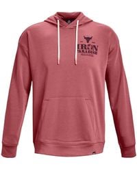 Under Armour - Project Rock Iron Paradise Heavyweight Terry Hoodie 'Beta' - Lyst