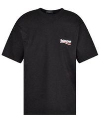 Balenciaga - Political Campaign T-Shirt Large Fit - Lyst