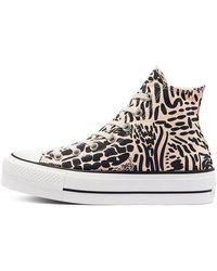 Converse - (Wmns) Chuck Taylor All Star Platform High 'Jungle Art' - Lyst