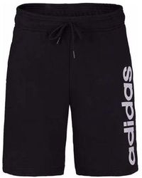 adidas - Neo Side Large Logo Casual Sports Shorts - Lyst