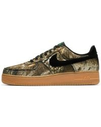 Nike - X Realtree Air Force 1 Low 'Tan Camo' - Lyst