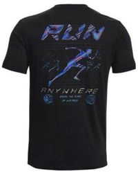 Under Armour - Run Anywhere T-Shirt Multi' - Lyst