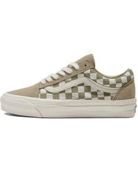 Vans - Mte Old Skool Checkerboard 'Sage' - Lyst