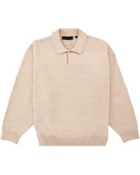 Fear Of God - Fw23 Knit Polo Shirt Heather' - Lyst