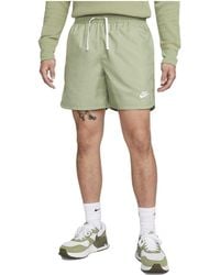 Nike - Sportswear Sport Essentials Woven Lined Flow Shorts 'Oil' - Lyst