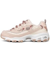 Skechers - (Wmns) D'Lites 1.0 Low-Top Thick Bottom Running Shoes - Lyst