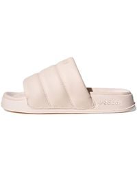 adidas - (Wmns) Adilette Essential Slide 'Wonder Quartz' - Lyst