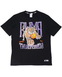 PUMA - X The Hundreds Tee Printing Round Neck Short Sleeve - Lyst