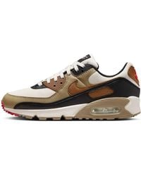 Nike - (Wmns) Air Max 90 'Phantom Fire Light British Tan' - Lyst