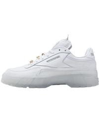 Reebok - (Wmns) Cardi B X Club C 'Triple' - Lyst