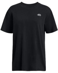 Under Armour - (Wmns) Heavyweight Embroidered Patch T-Shirt - Lyst