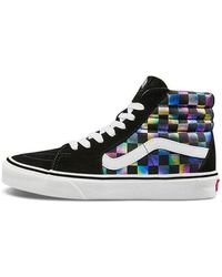 Vans - (Wmns) Sk8-Hi 'Iridescent Checkerboard' - Lyst