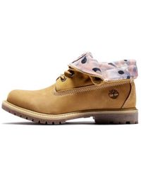 Timberland - (Wmns) Roll Top Boots Basic 'Wheat With Dot Print' - Lyst