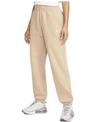 Nike - (Wmns) Sportswear Phoenix Fleece High-Waisted Oversized Tracksuit Bottoms 'Hemp' - Lyst