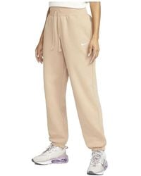 Nike - (Wmns) Sportswear Phoenix Fleece High-Waisted Oversized Tracksuit Bottoms 'Hemp' - Lyst
