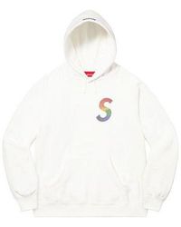Supreme - X Swarovski S Logo Hooded Sweatshirt - Lyst