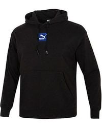 PUMA - Emb Logo Hoodie - Lyst