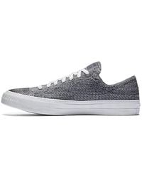 Converse - Nike X Chuck Taylor All Star Flyknit Low 'Light Carbon' - Lyst