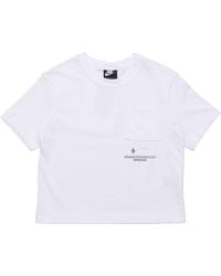 Nike - (Wmns) Sportswear Swoosh Short Printed Round Neck Pullover T-Shirt - Lyst