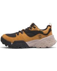Timberland - Motion Scramble Low Laceup Waterproof Hikers 'Wheat Nubuck' - Lyst