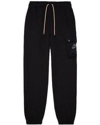 Nike - Jumpman Solid Color Mesh Big Pocket Breathable Lacing Sports Pants - Lyst
