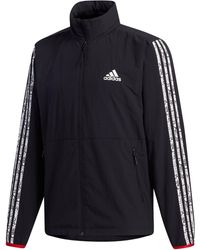 adidas - Vd Windbreaker Stripe Casual Sports Jacket - Lyst