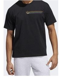 adidas - Originals Pride Linear Tee Multi-Color Short Sleeve - Lyst