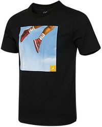 Nike - Shoes Photo Printing Sports Short Sleeve T-shirt - Lyst
