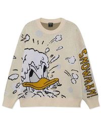 Li-ning - X Disney Graphic Crew Neck Sweater - Lyst