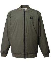 Vans - Reversible Lamb's Wool Long Sleeves Logo Sports Jacket Military - Lyst