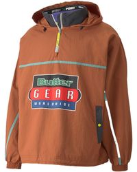 PUMA - X Butter Goods Lightweight Pop Over Top Half Zip Hoodie - Lyst