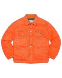 Supreme - X Schott Canvas Down Trucker Jacket - Lyst