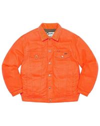 Supreme - X Schott Canvas Down Trucker Jacket - Lyst
