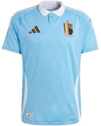 adidas - Belgium 24 Away Authentic Jersey Asia Sizing - Lyst