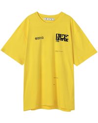 Off-White c/o Virgil Abloh - Ss21 Tech Marker Logo Round Neck Short Sleeve Ordinary Version - Lyst