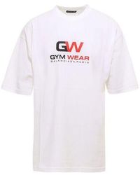 Balenciaga - Gym Wear Loose Short Sleeve - Lyst