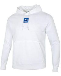 PUMA - Emb Logo Hoodie - Lyst