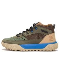 Timberland - Greenstride Motion 6 Mid Lace Up Hiking Boots 'Deep Lichen' - Lyst