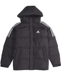 adidas - 3St Puff Down J Stay Warm Sports Hooded Down Jacket - Lyst