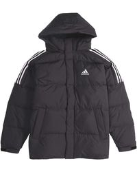 adidas - 3St Puff Down J Stay Warm Sports Hooded Down Jacket - Lyst