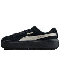 PUMA - (Wmns) Suede Platform Trace - Lyst