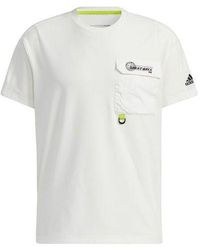 adidas - Gw Ss Tee Outdoor Round Neck Pullover Sports Short Sleeve T-Shirt - Lyst